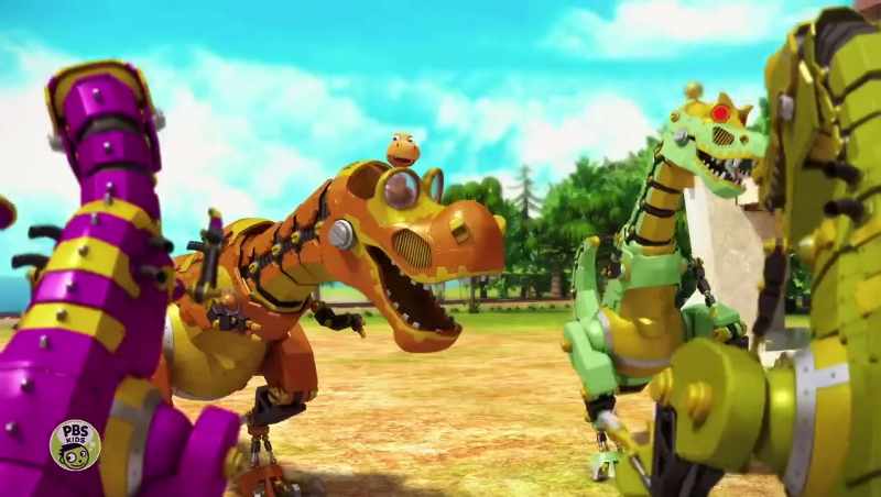 Now the robot theropods are doing it too
