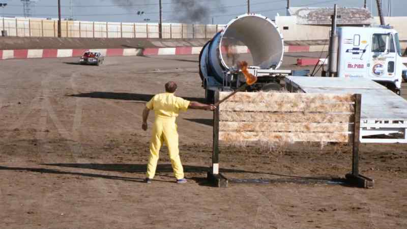 'Now the treacherous Wall of Fire!'