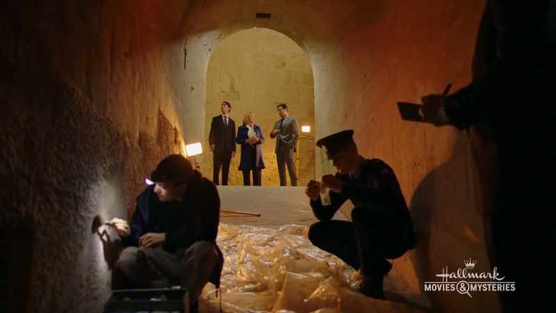Now, the tunnels from the hotel