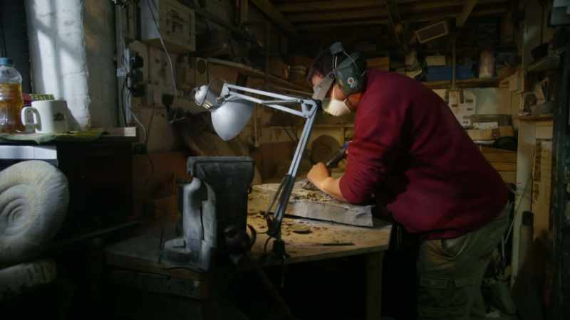 Now the work becomes more delicate