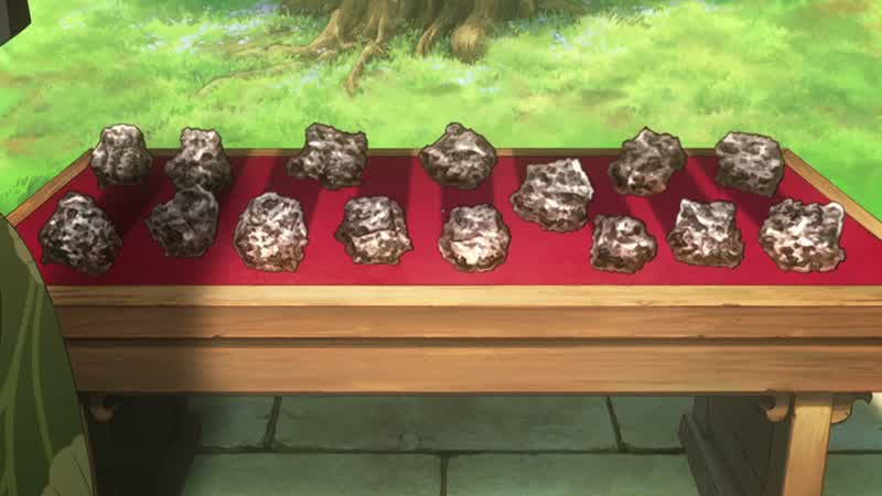 Now then, please select an ore