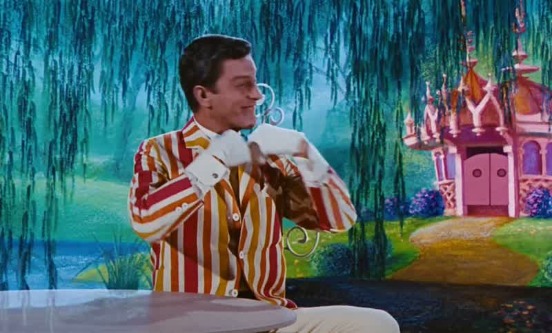 Waiter WaiterNow then what would be niceWe'll start with raspberry iceAnd then some cakes and teaOrder what you willThere'll be no billIt's complimentaryYou're very kindAnything for you Mary