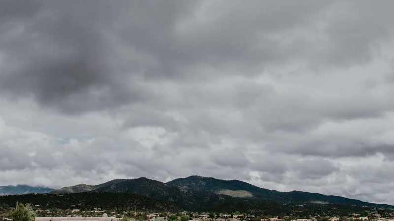 Now, there were thunderstorms that happened post disappearance