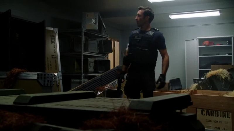 Now, these gun racks have all been cleared out
