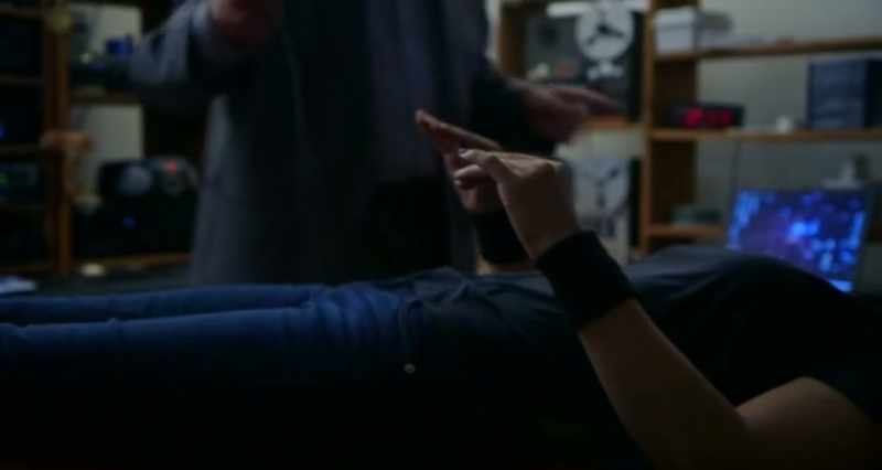 Now, these wrist sensors are connected