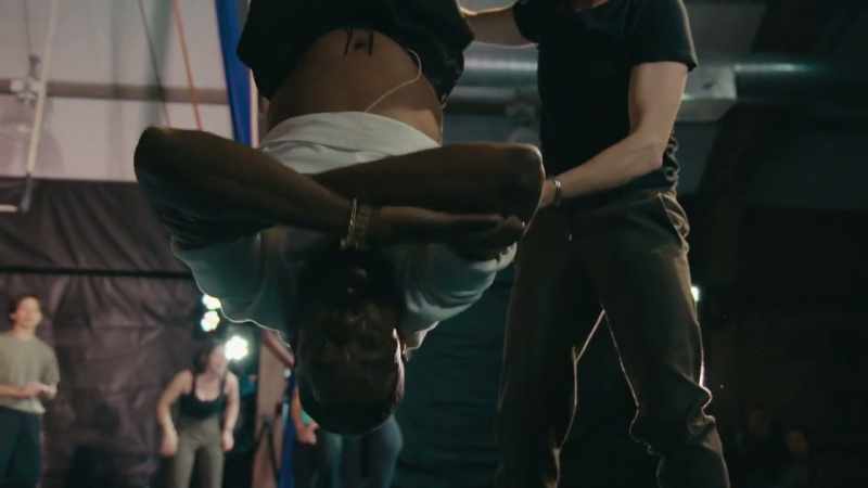 Now think about letting yourself swing back