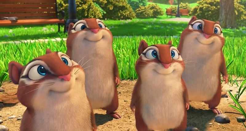 Now, who thinks we should go get that nut?