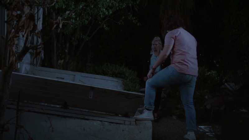 Now, we're gonna go in and go down through here through this spot