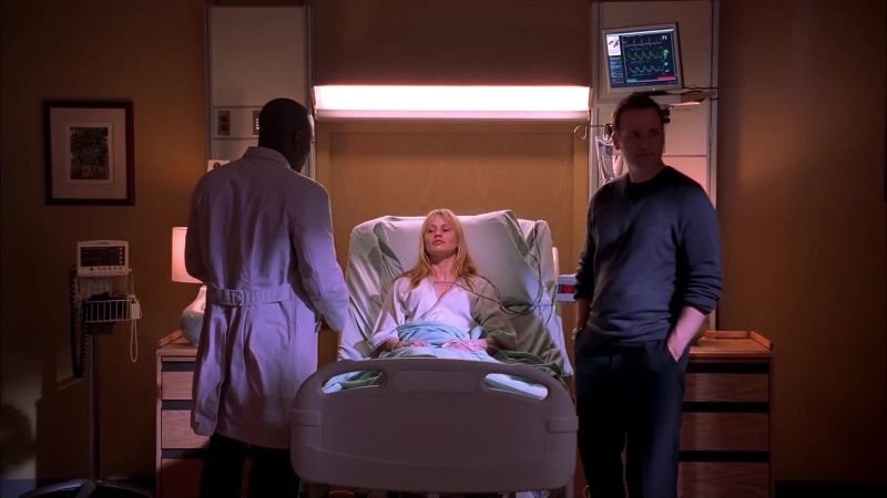 Now, we're gonna remove a small piece of brain tissue