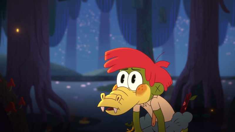 Now, what'd you find for tonight's stew? -[panting]