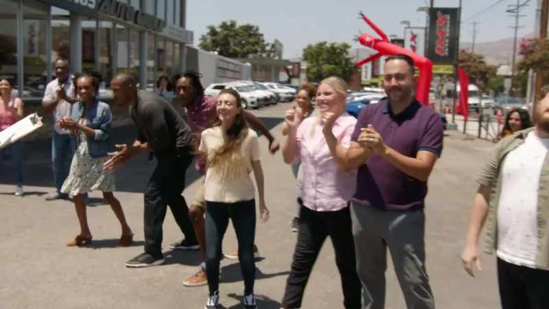 Now, who's ready to touch a car?