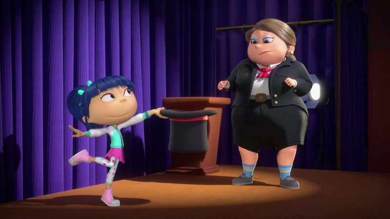 Now, wow us with your mysterious magic, Amazing Donna!