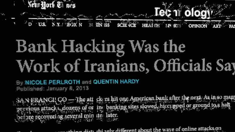 NSA source: When Iran hit our banks