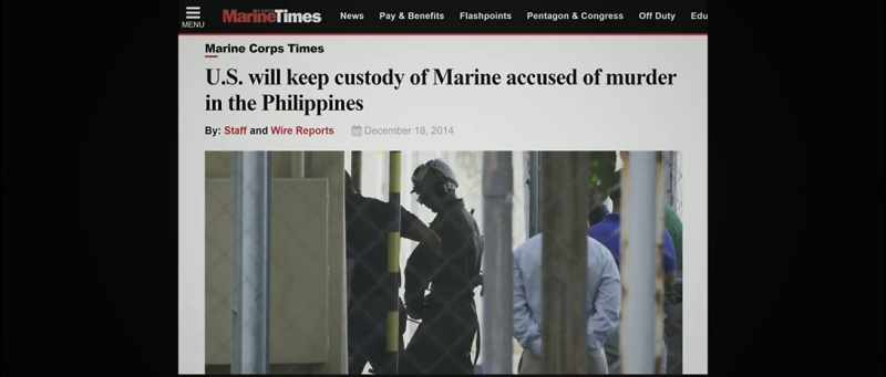 Number one, he remains in the custody