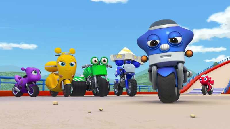 Number one: there are too many pebbles on the track