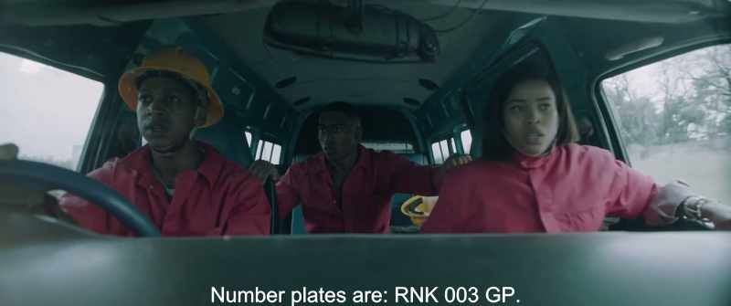 Number plates are: RNK 003 GP