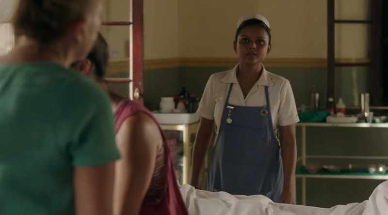 Nurse, could you run through some saline