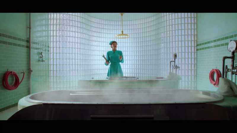 Nurse Ratched and Huck are gonna help you into this nice, warm bath