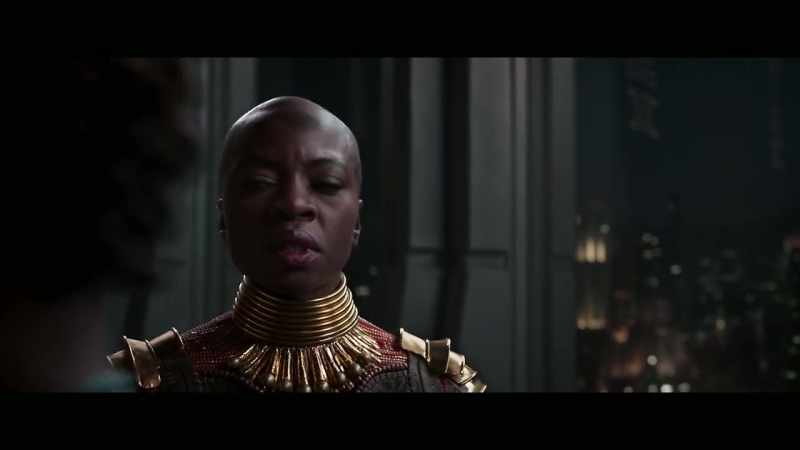 NYONG'O: Okoye is steeped in her loyalty to the throne