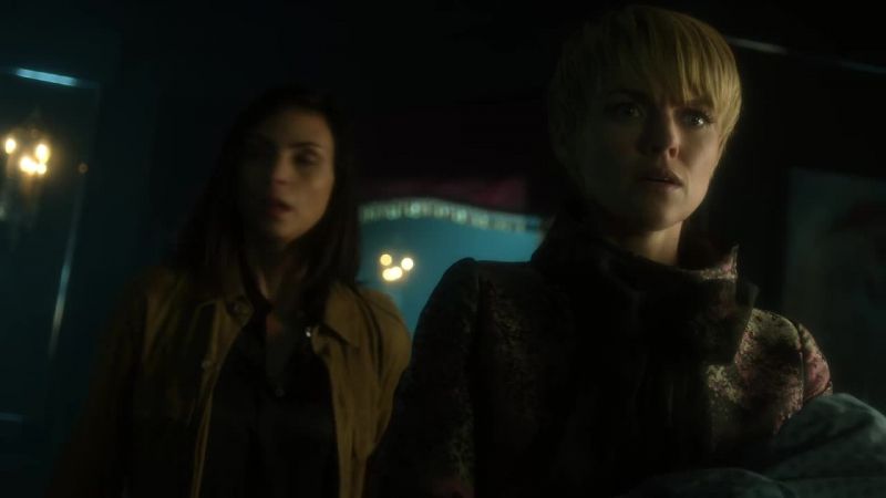 [Nyssa] Barbara Kean. -[gasps] Run!