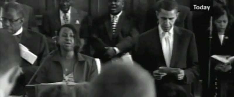 Obama, before he became president