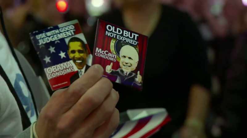 Obama, McCain, and Palin condoms