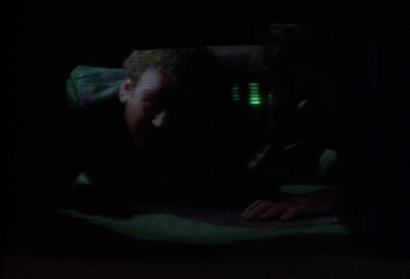 O'Brien to Sisko. They've got us pinned down in here