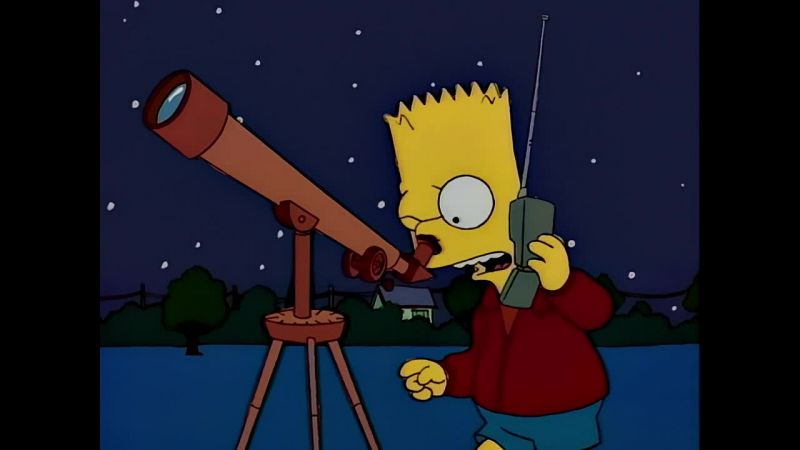 Observatory? This is Bart Simpson