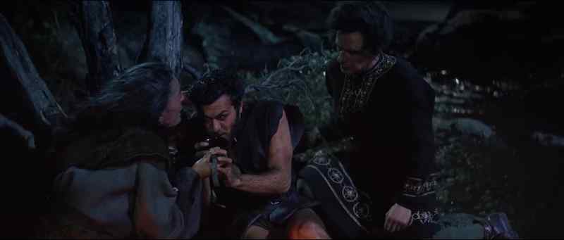 Odin's thanks for saving him. - And at no little risk to myself