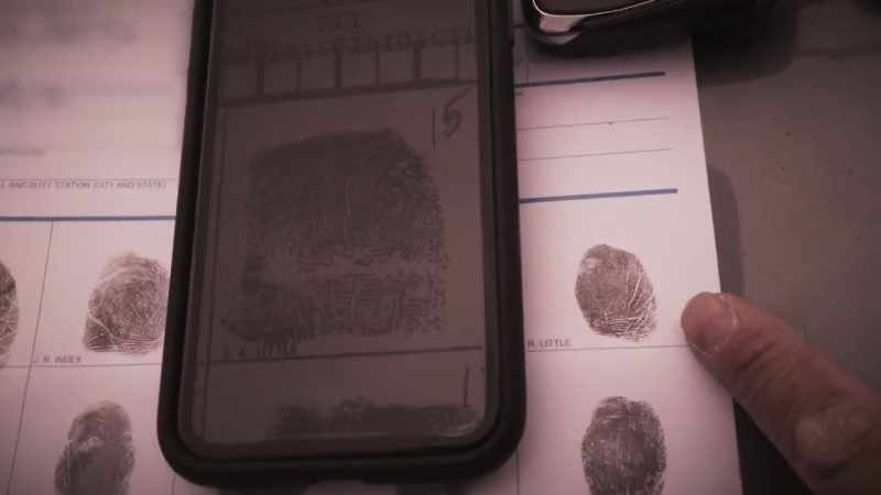 Of course, I'm not a fingerprint expert