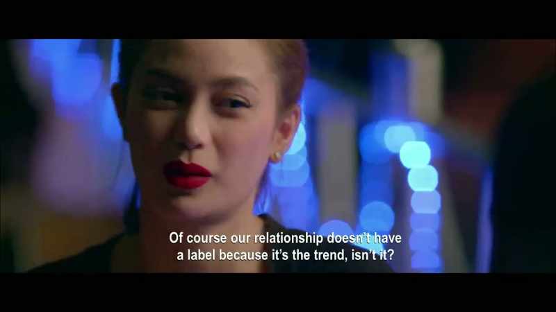Of course, our relationship didn't have a label