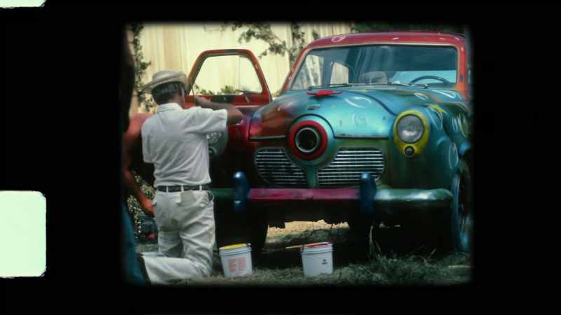 of course, the brighter colors they used, was water-based