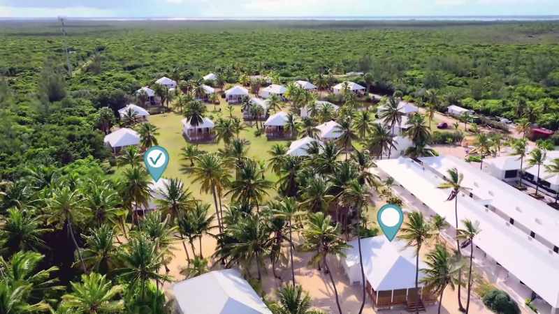 Of the 22 villas