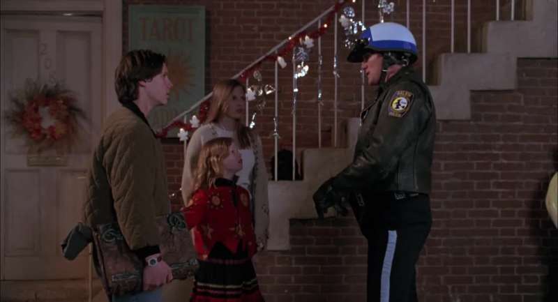 Officer this is not a prank ReallyHey I put my life on the line to protect this community and you punks pull thisGet outta here Come on DaniAnd take that cat with yaWhat's so funny Eddie Ahh just a