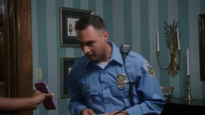 OFFICER: OK. HOW LONG HAS SHE BEEN GONE?