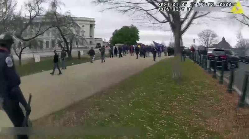 Officer (on radio): We have another 10-33