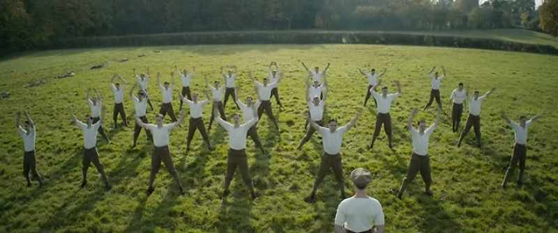 Officer: One! Two! Three! Four!
