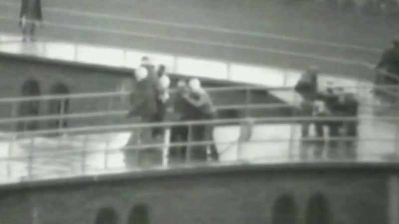 [Officer] The hostages are on catwalks