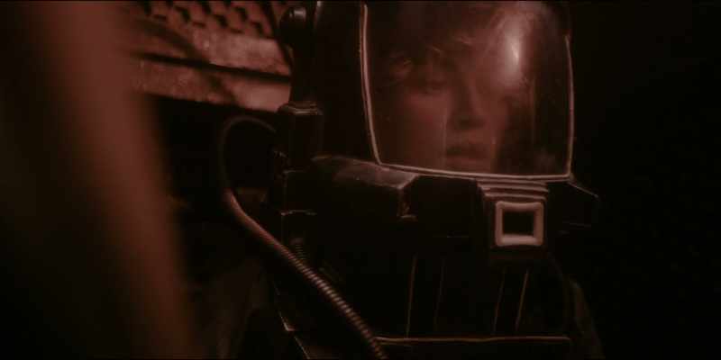 OFFICER: We're in orbit. Just waiting for