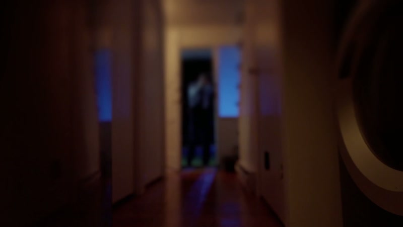 Officers enter the apartment