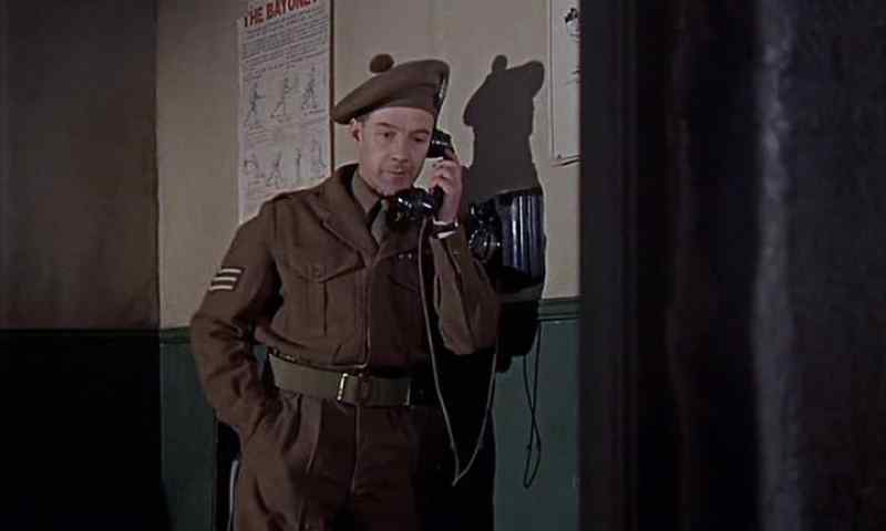 Officers' mess pantry, man. Quick now