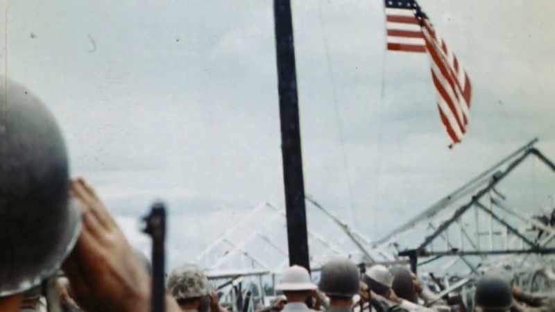 OFFICIALS DECLARE GUAM BACK IN AMERICAN HANDS