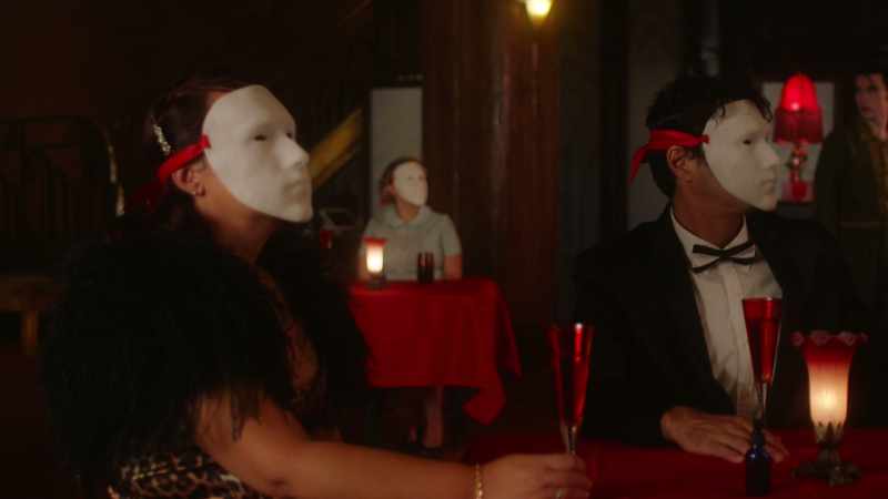 Often people wear masks to hide something about themselves