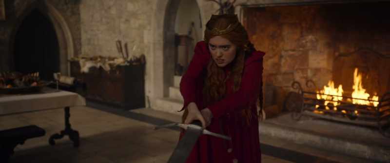 Oh, a fighting queen at last!