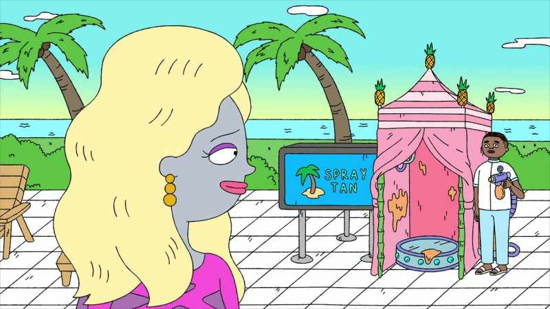 Oh, but a quick spray-tan first wouldn't hurt