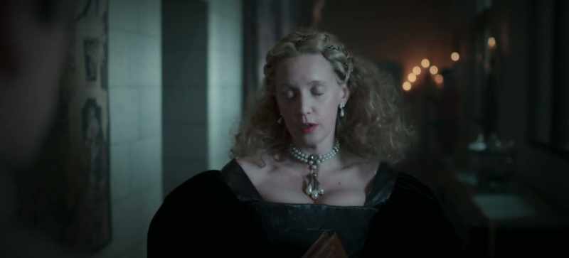 Oh, a woman in her condition prefers to be alone