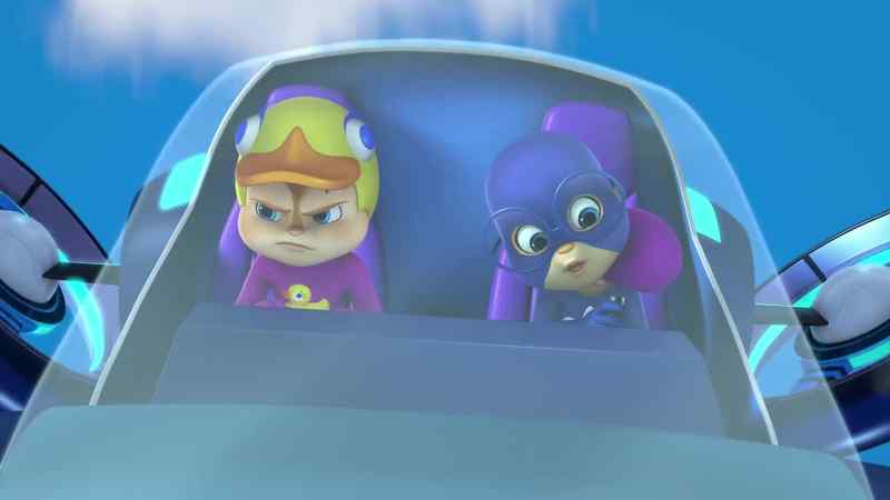 Oh, Alvin, look! There he is!