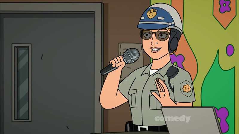 Oh! And apparently Lacey wants to say a few words