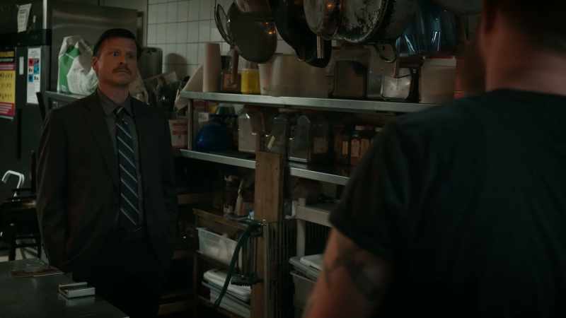 Oh. And now you cook at a cop bar