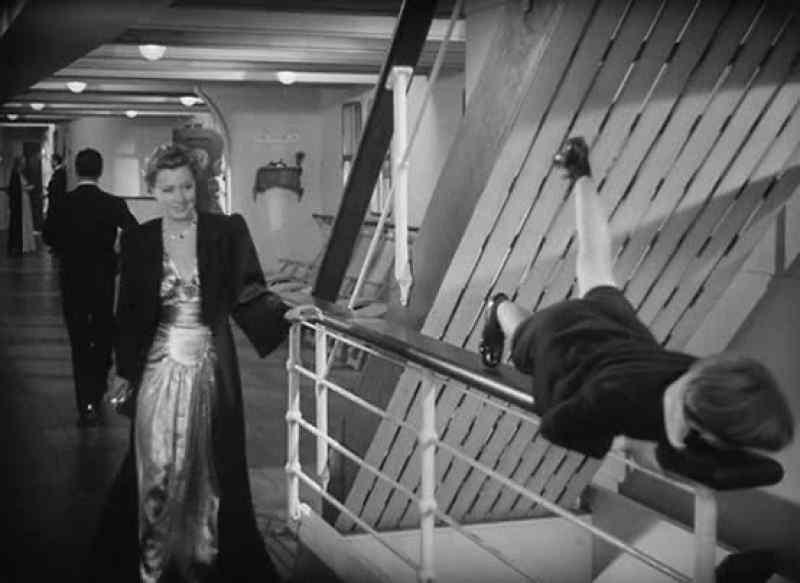 Oh! Be careful there, sonny. You'll fall and hurt yourself